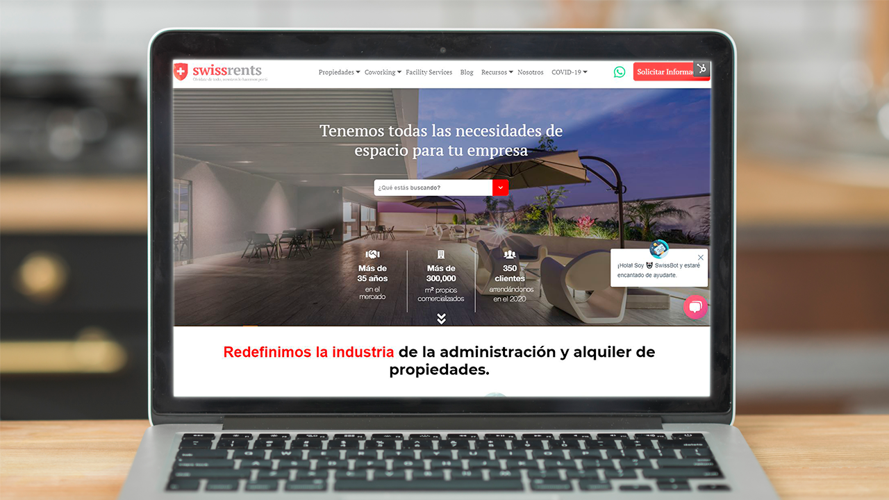 La exitosa estrategia detrás del rediseño web de Swiss Rents